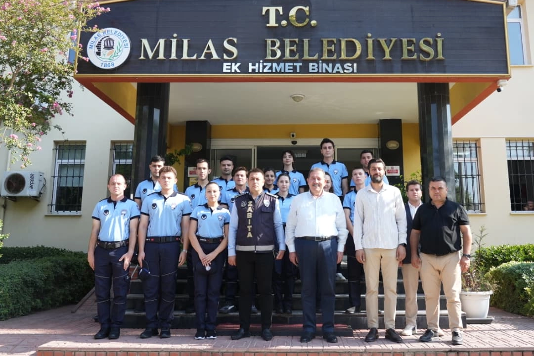 Milas’ın Yeni Zabıta Memurları Göreve Başladı!