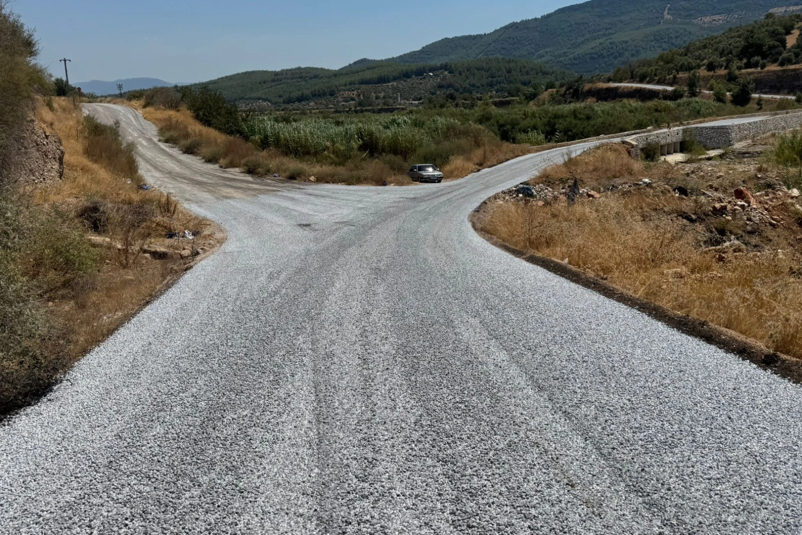 Milas’ta Kırsal Yollara Modern Dokunuş!