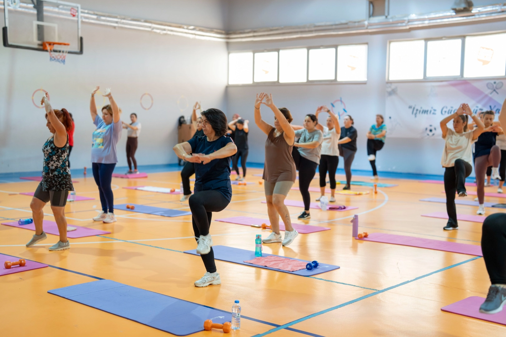Milas’ta Spor Kurslarıyla Sağlıklı Yaşam Fırsatı