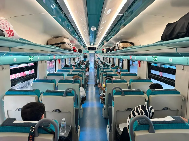 Millî Elektrikli Tren Seti Trakya’da İlk Seferini Yaptı