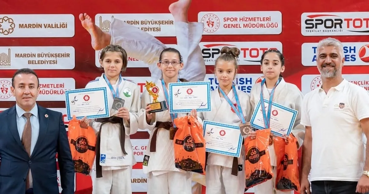 Minik Judocular Mardin’de Şampiyonluk İçin Mücadele Ediyor