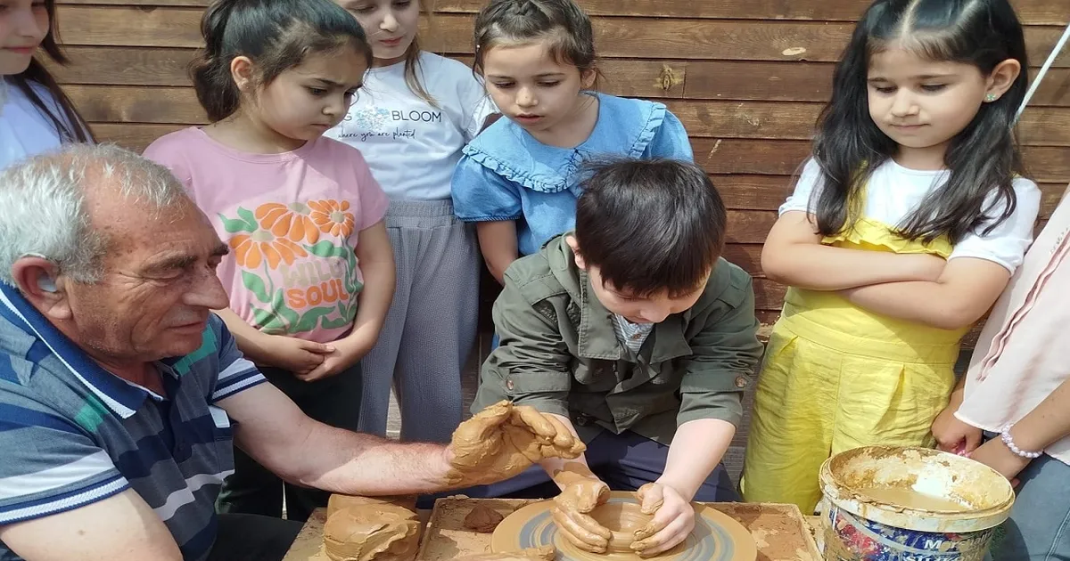 Minik Sanatçılar Çamurla Buluştu!