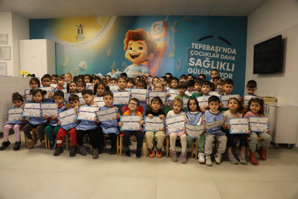 Minikler Diş Sağlığını Eğlenceli Öğrendi!
