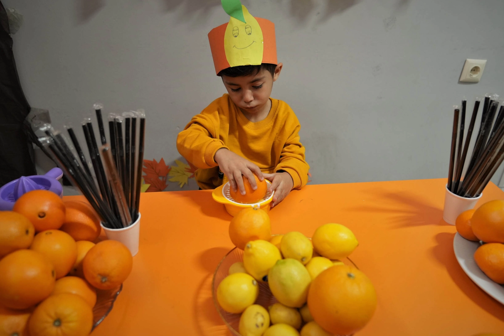 Miniklerden C Vitamini Şenliği Coşkusu!