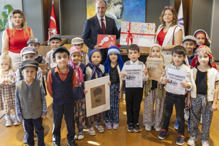 Miniklerden Cumhuriyet Coşkusu: Seçer’i Ziyaret