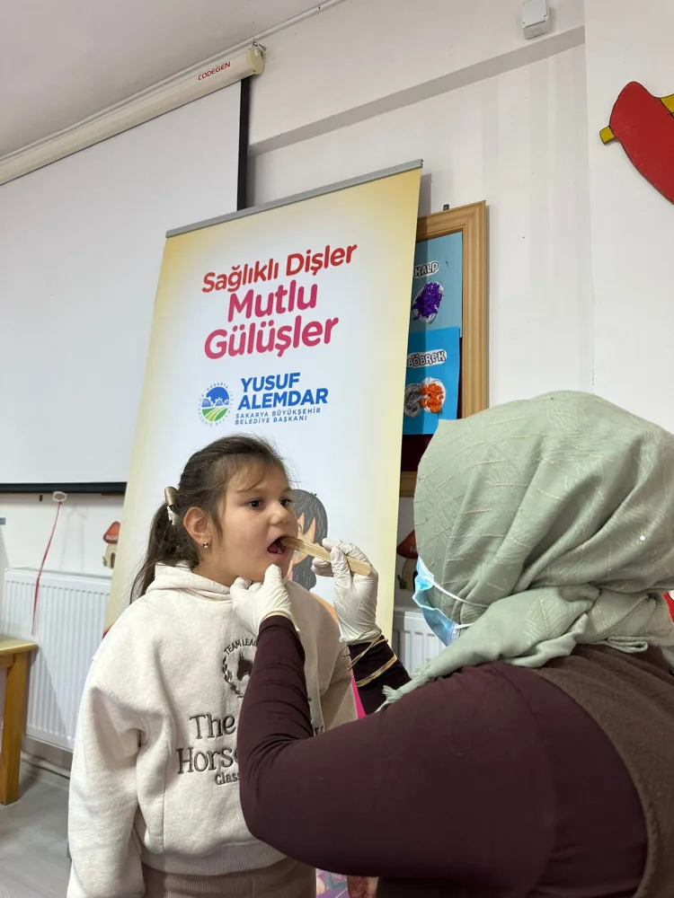 Miniklere Ağız Sağlığı Eğitimi Verildi!