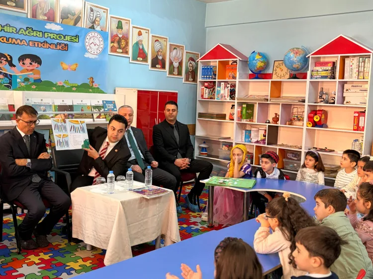 Miniklere Masal Ziyareti: Okuyan Şehir Ağrı