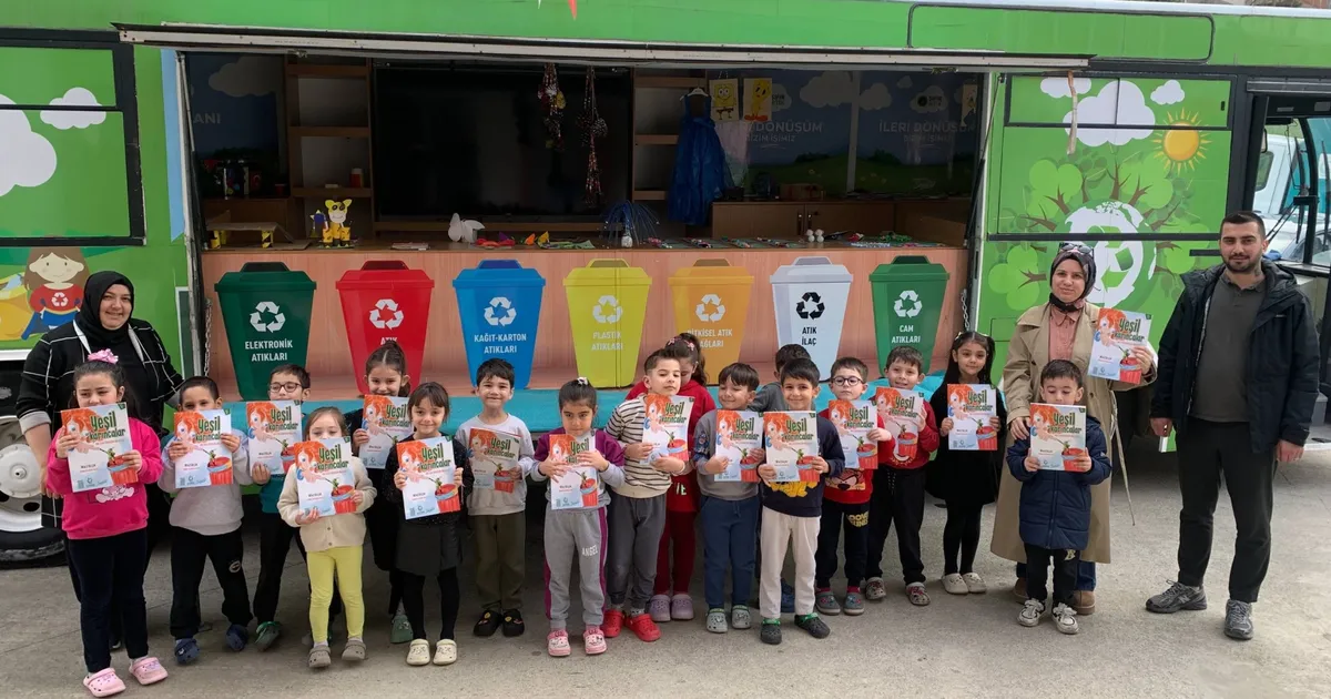 Miniklere Sıfır Atık Eğitimi Verildi