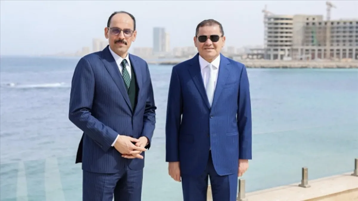 MİT Başkanı Kalın, Libya’da kritik görüşme yaptı