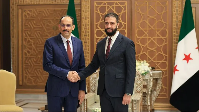 MİT Başkanı Kalın, Şam’da kritik görüşme yaptı