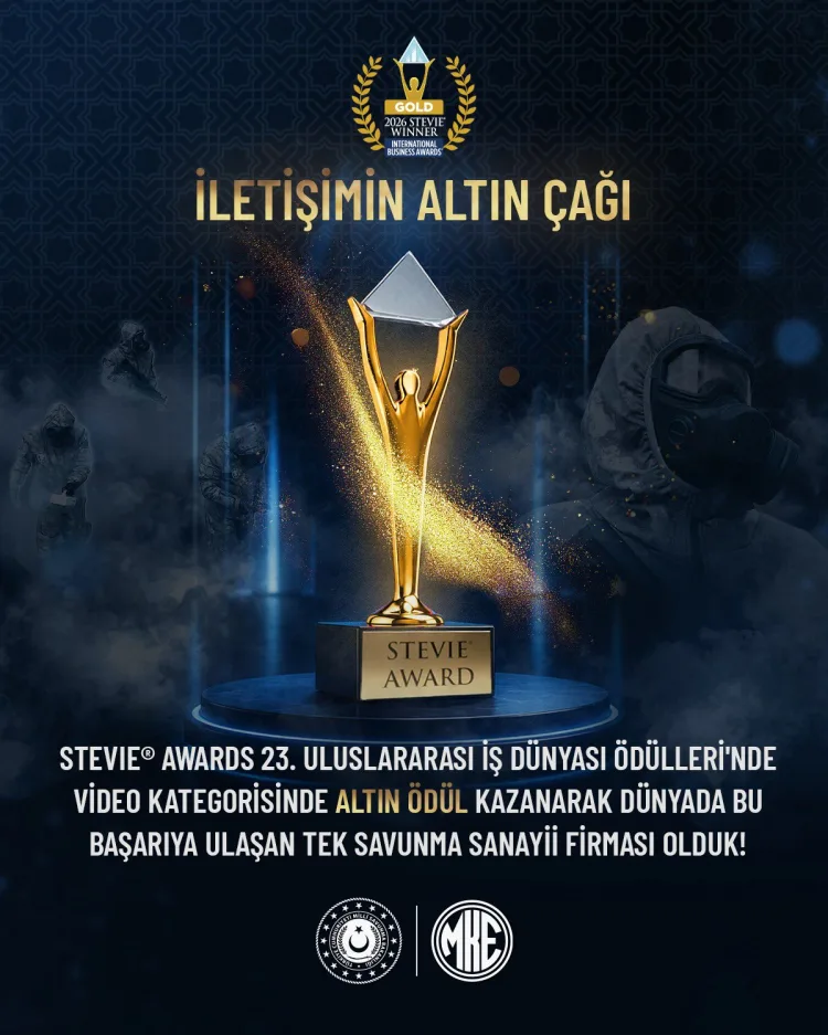 MKE, Stevie Ödülleri’nde Altın Ödül Kazandı!