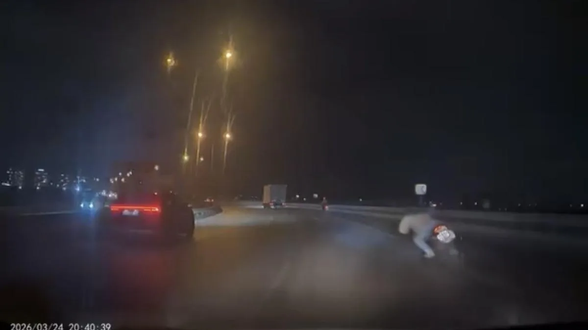 Motosiklet Kazası: Sürücü Hastaneye Kaldırıldı!