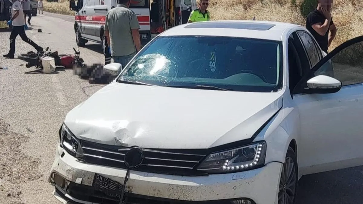 Motosiklet Kazasında 65 Yaşındaki Adam Hayatını Kaybetti