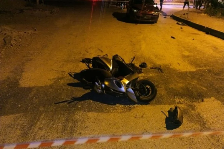 Motosiklet Kazasında Baba Hayatını Kaybetti!