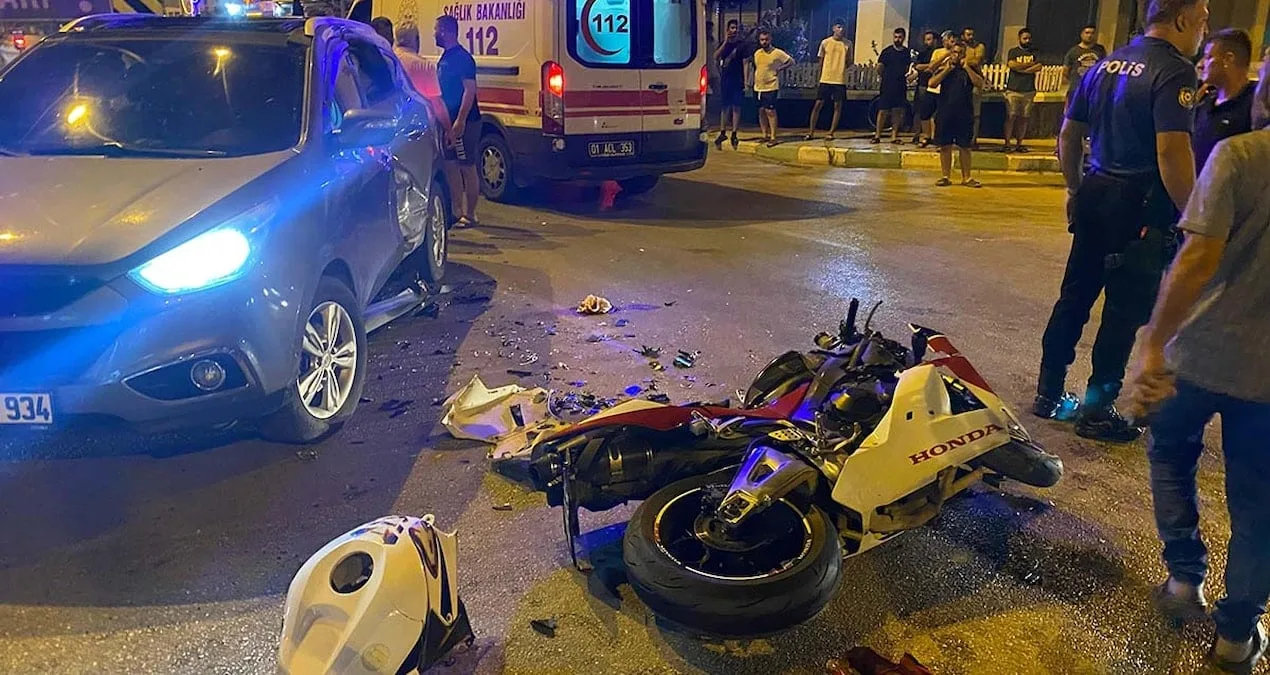 Motosiklet Kazasında Genç Sürücü Hayatını Kaybetti