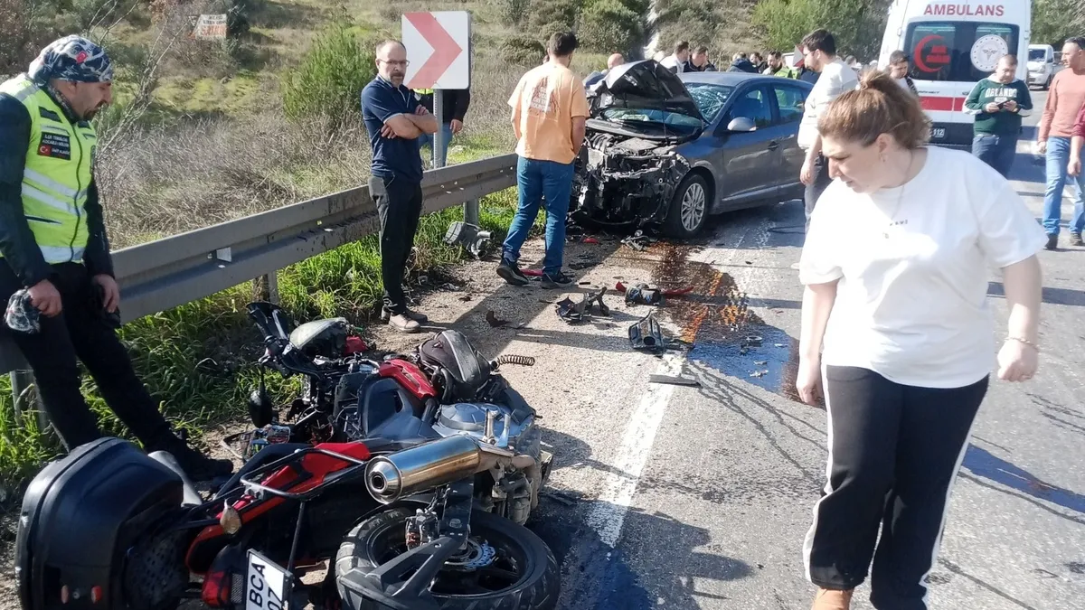 Motosiklet Kazasında Hayatını Kaybetti!