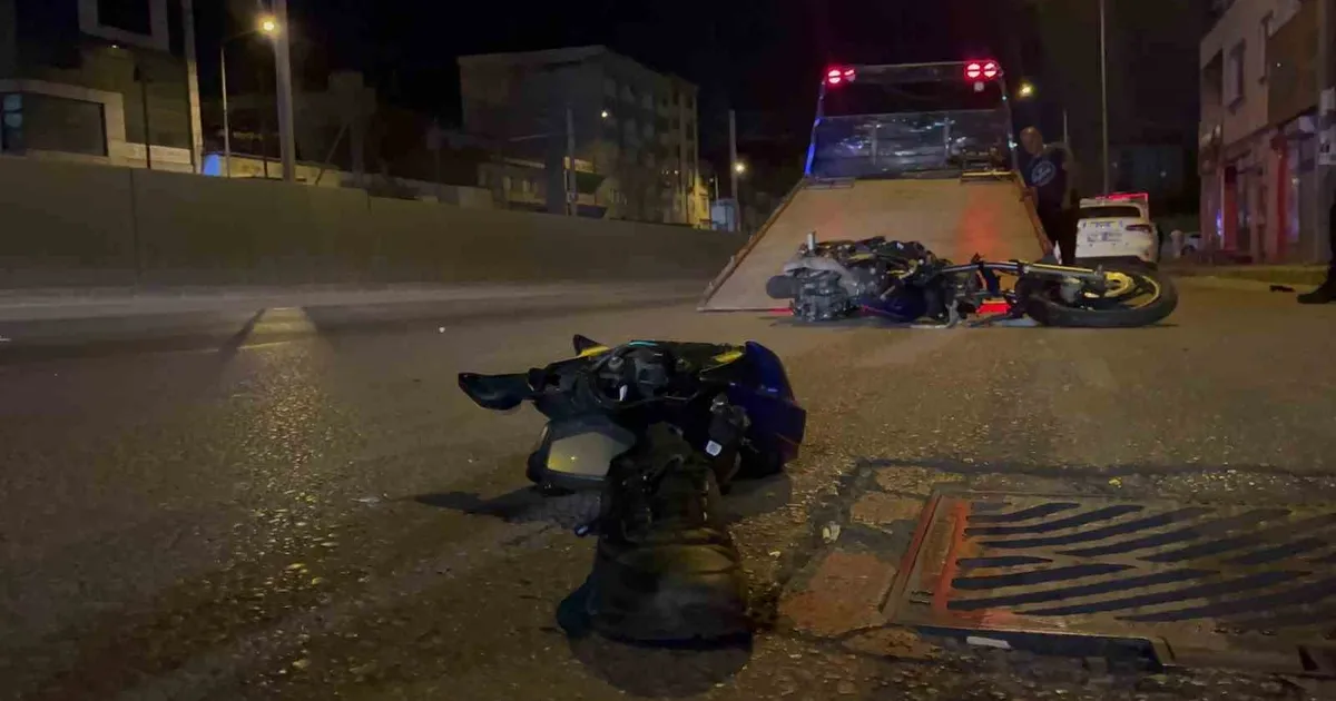 Motosiklet Kazasında İki Yaralı, Durum Ciddi!