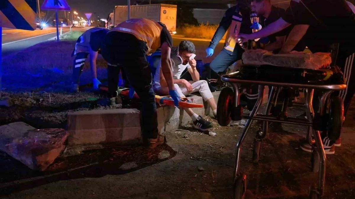 Motosiklet Kazasında Sürücü Ağır Yaralandı!