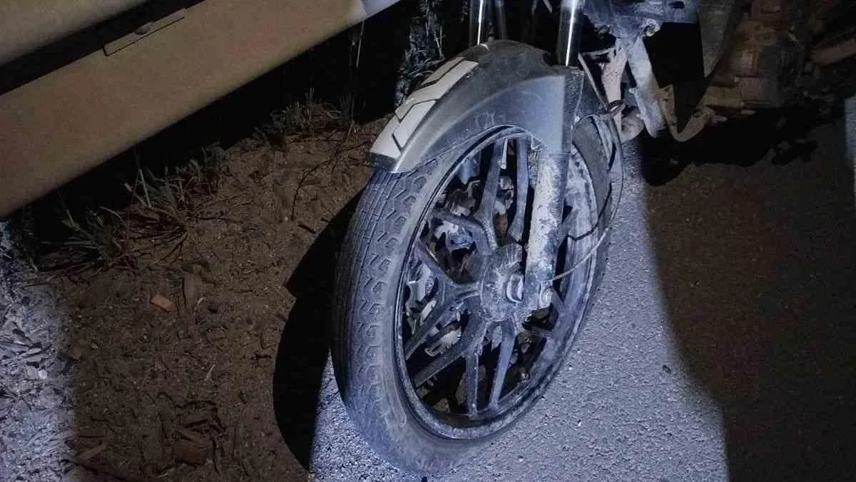 Motosiklet Kazasında Sürücü Yaralandı!