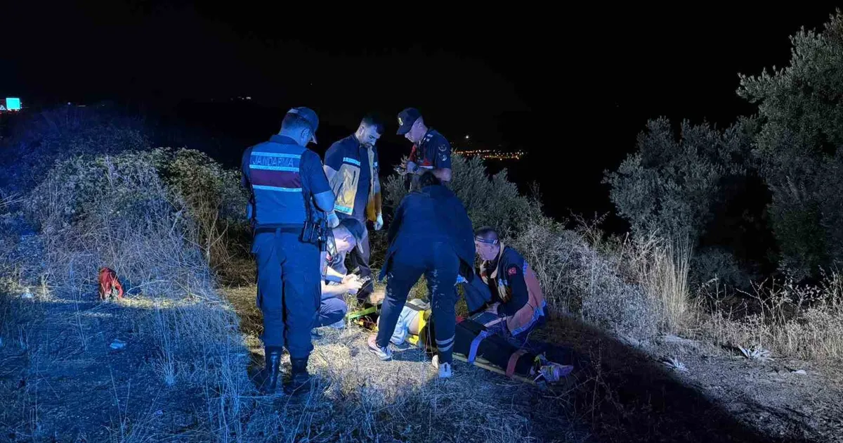 Motosiklet Kazasında Yaralıya 40 Dakikada Ulaşıldı