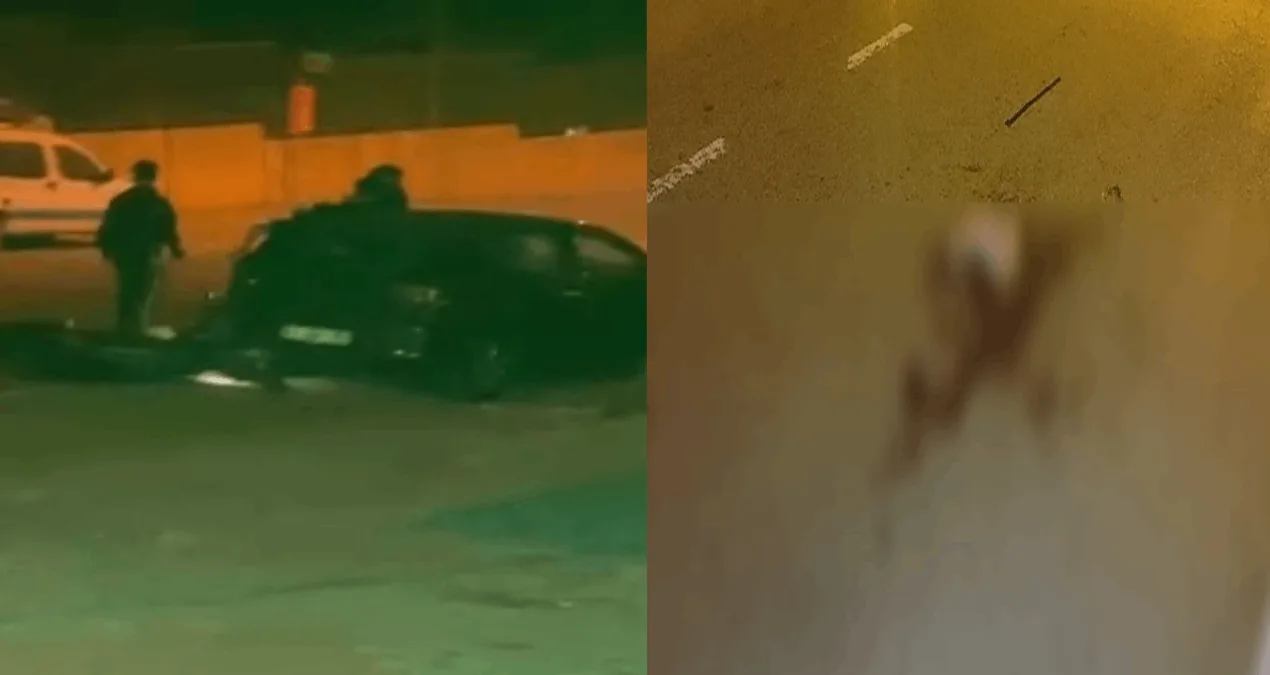 Motosikletli Gruptan Bıçaklı Saldırı: Kameraya Yansıdı!