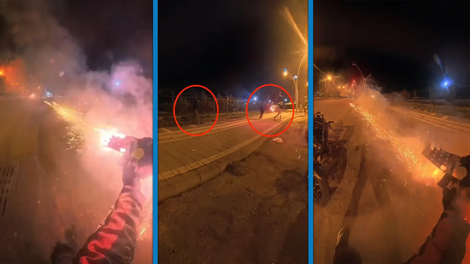 Motosikletli Şakası Tepki Topladı!