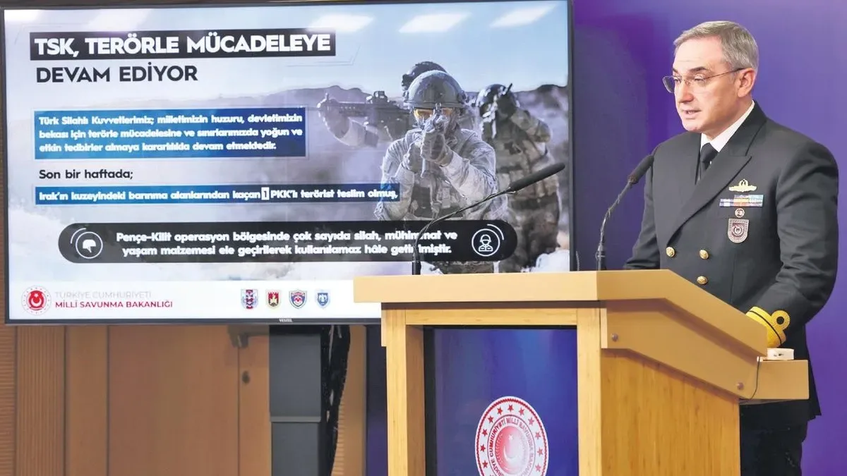 MSB’den PKK Feshi İçin Önemli Açıklamalar