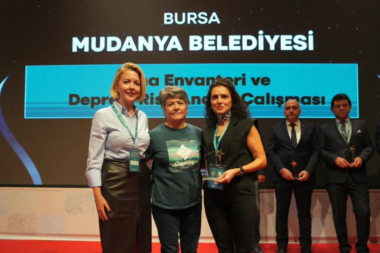 Mudanya, Afetlere Karşı Dirençli Kent Ödülü Aldı!