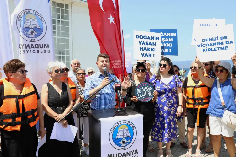 Mudanya’da Temiz Deniz İçin Çağrı Yapıldı