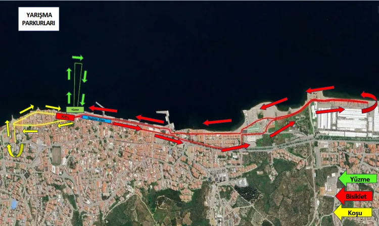 Mudanya’da Triatlon Kupası Heyecanı Başlıyor!