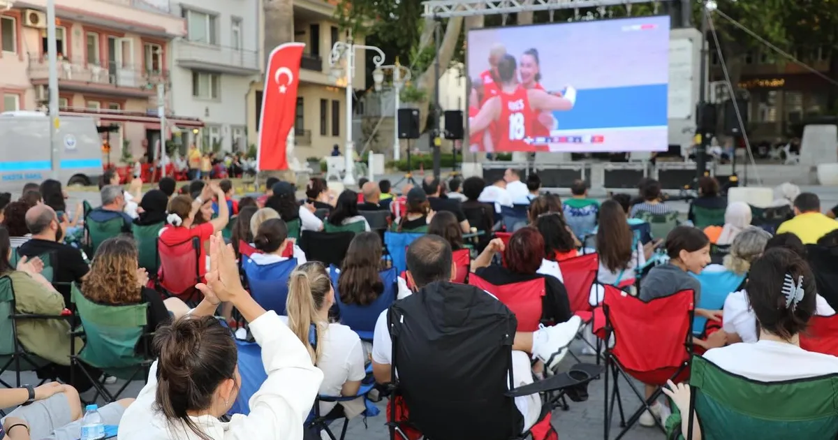 Mudanya’da Voleybol Coşkusu, Milletler Ligi’nde!