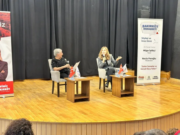 Müge İplikçi ile Bakırköy’de Edebiyat Sohbeti