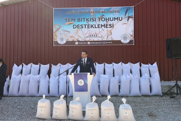 Muğla’dan Üreticiye 330 Ton Yem Tohumu Desteği