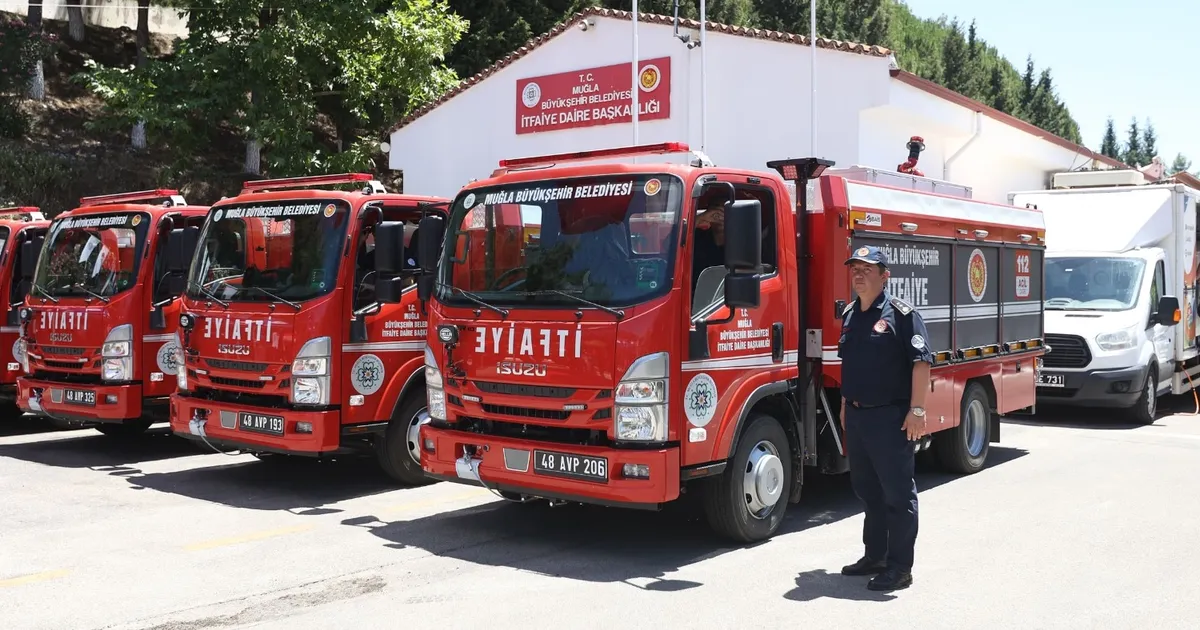 Muğla İtfaiyesi’ne 72 Yeni Araç Desteği!