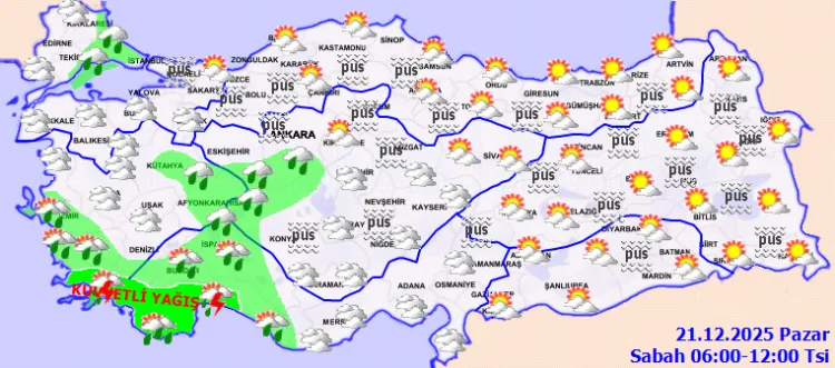 Muğla ve Antalya’da Kuvvetli Yağış Uyarısı!