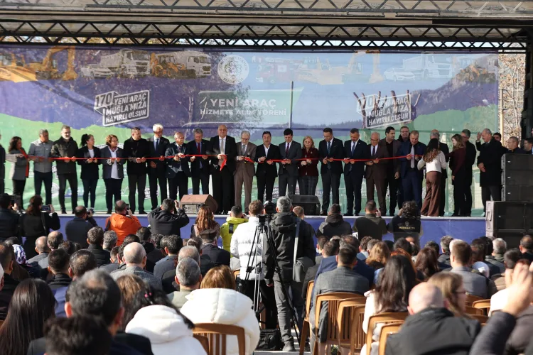 Muğla’ya 170 Yeni Araçla Güçlü Hizmet Dönemi!