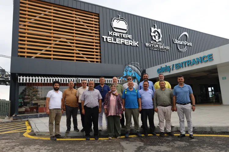 Muhtarlar Kocaeli’nin Projelerini Yerinde İnceledi