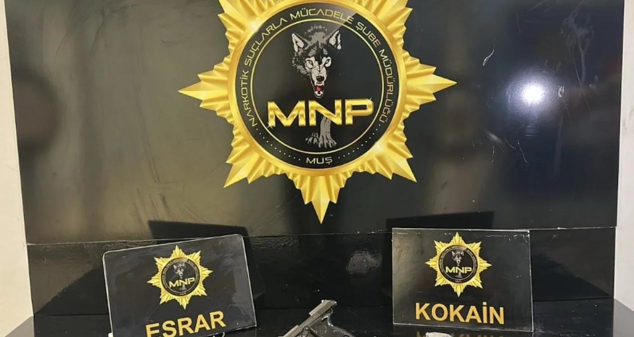 Muş’ta Uyuşturucu Operasyonu: 2 Gözaltı!
