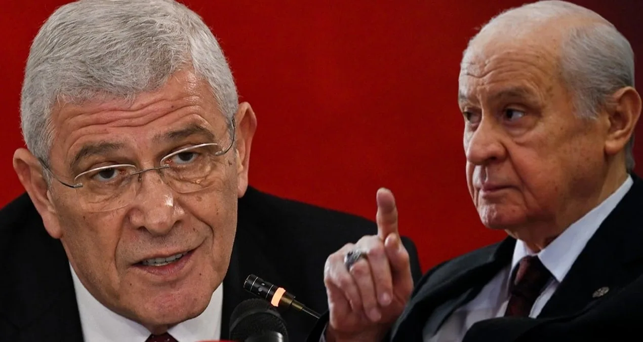 MÜSAVAT Dervişoğlu’ndan Bahçeli’ye Sert Suçlama!