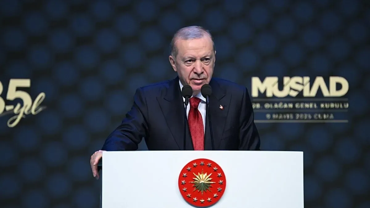 MÜSİAD’da Yeni Dönem: Erdoğan’dan Vurgu