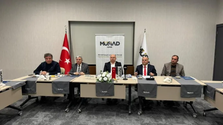 MÜSİAD İzmir’de Ekonomik Projeler Masaya Yatırıldı