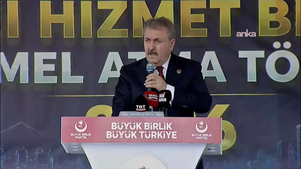 Mustafa Destici’den ‘Terörsüz Türkiye’ Vurgusu