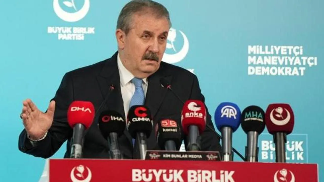 Mustafa Destici: PKK Suçları Asla Yok Sayılamaz