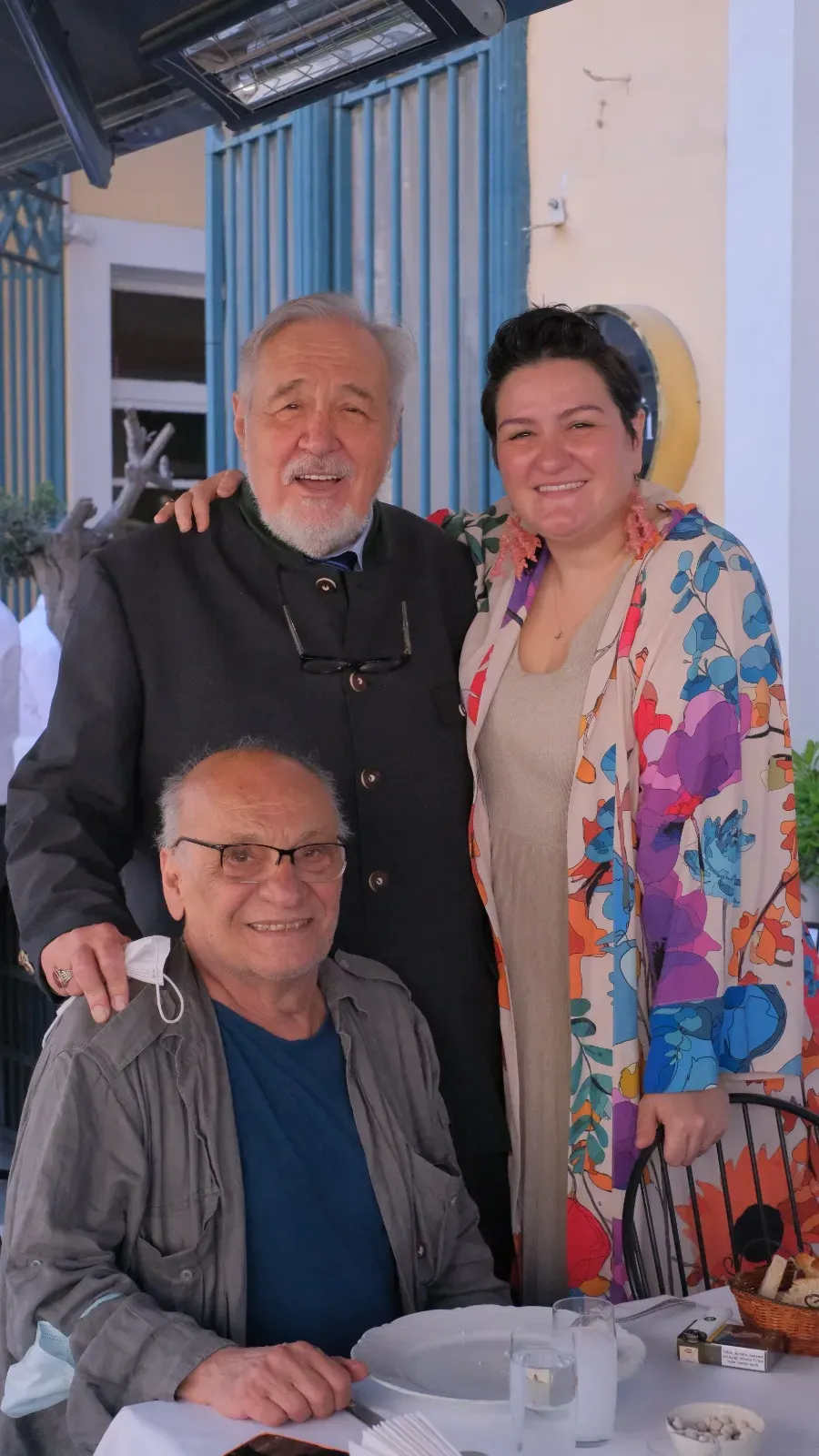 A group of people posing for a photo  Description automatically generated