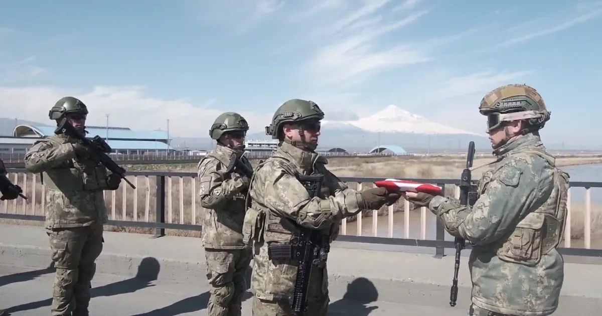 Nahçıvan Askerleri Türkiye’de Tatbikata Başladı!