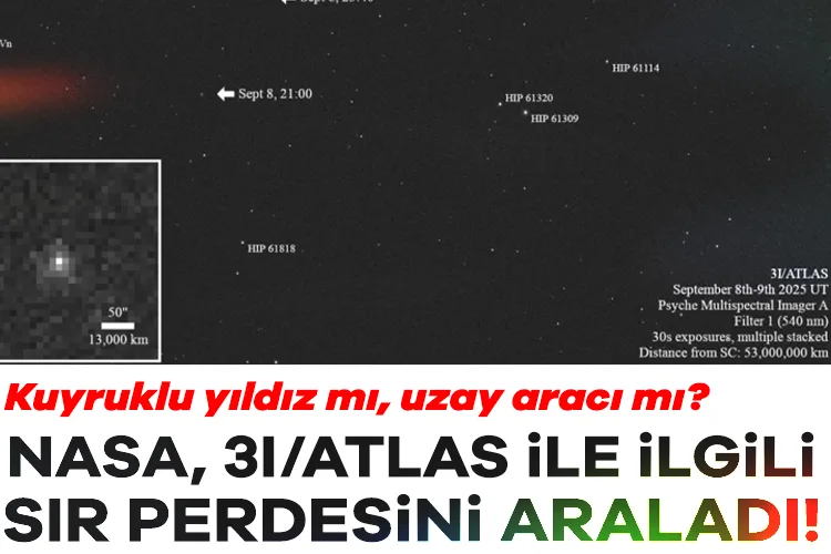 NASA’nın 3I/ATLAS Açıklaması: Kuyruklu Yıldız!