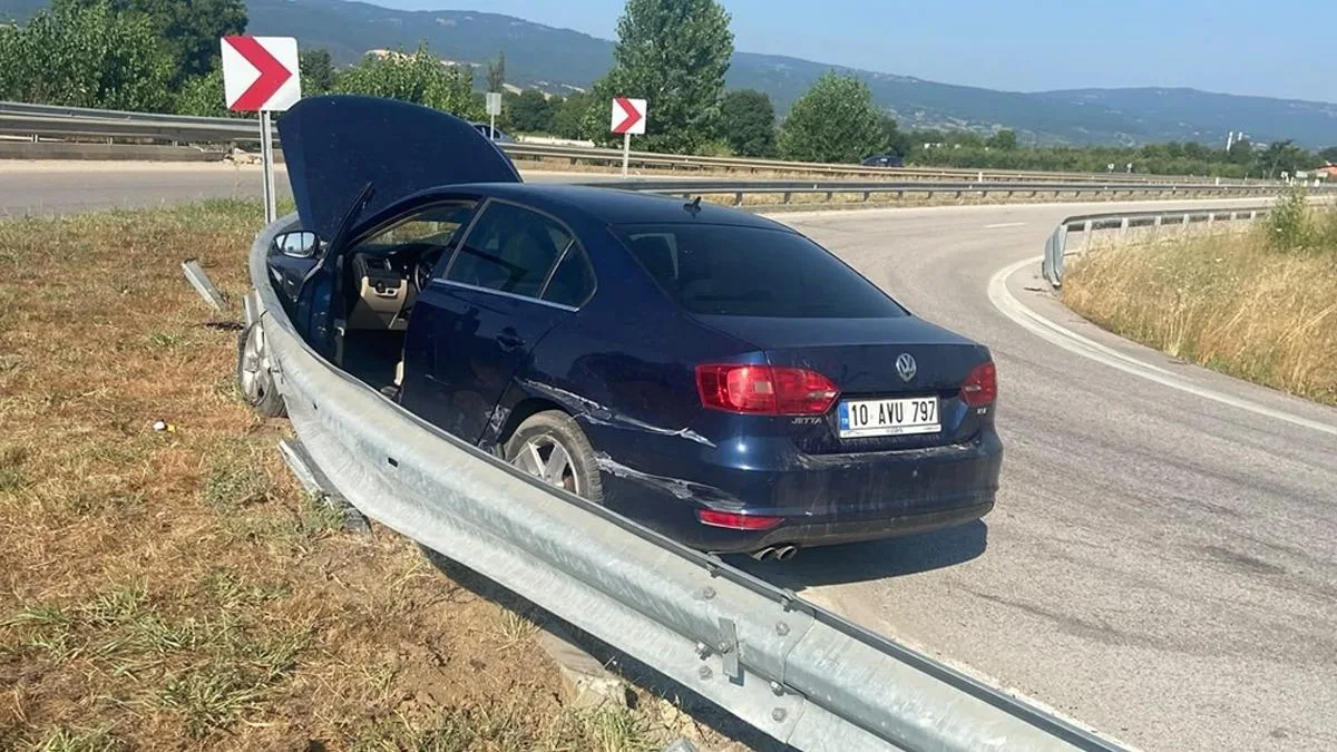 Navigasyon Hatası Kaza Getirdi: 1 Yaralı