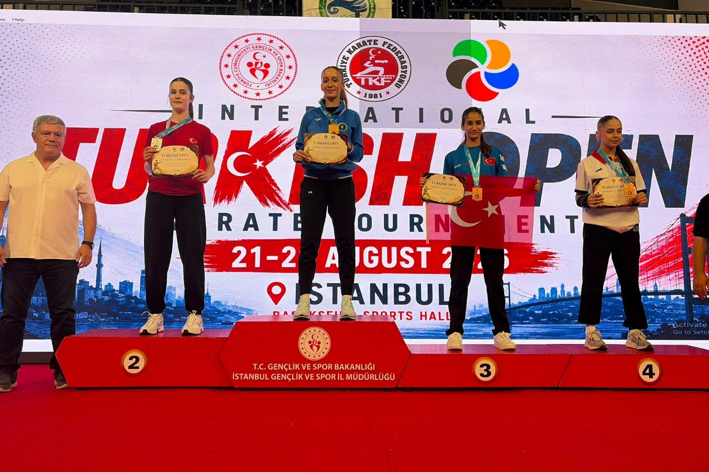 Naz Kayadere, Turkish Open’da Altın Madalya Kazandı!