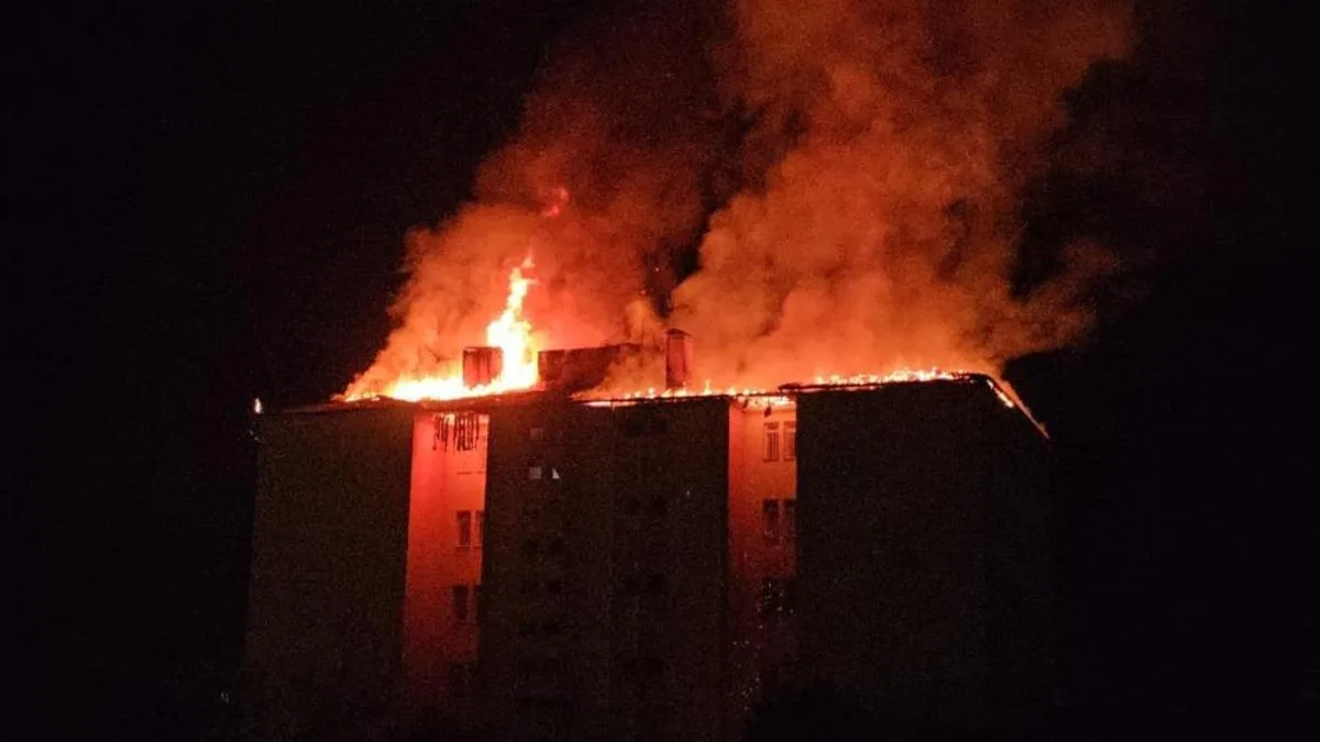 Nazilli Fen Lisesi’nde Pansiyona Yangın Düştü!