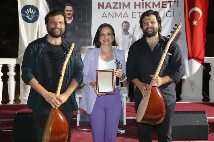 Nazım Hikmet Parkı’nda Şiir ve Umut Gecesi